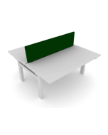 Elite Progress Screen - Fabric Acoustic System Screen For Double Bench Desk