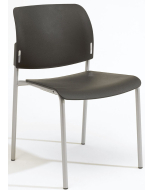 Verco Visitor / Conference Seating - Add 4 legged Plastic Stacking Chair