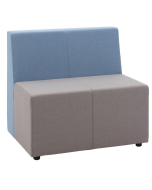 Verco Soft Seating - Box-It Landscape Double Unit with a Single Back