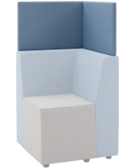 Verco Soft Seating - Box-It Landscape High Screen for Corner Unit