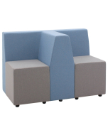 Verco Soft Seating - Box-It Landscape 2 x Single Units with a ‘T’ Back