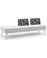 Verco Soft Seating - Brix Three Seater Unit with a Two Backs (CE)