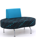 Verco Soft Seating - Brix Coffee Bean Shaped Unit with a Single Back