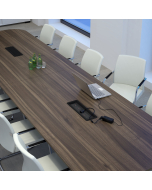 Elite Linnea Table - Double D Ended Conference Table - Seats 6 People