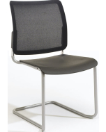 Verco Visitor / Conference Seating - Add Cantilever Mesh Back Plastic Stacking Chair