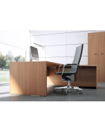 Edge Executive Rectangular Desk And Right Hand Return  Unit - 1.8 and 2m Options