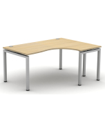 Soho2 Crescent Desk 800D x 600Dmm - Right Hand Illustrated