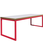 Urban 40/40 Robust 25mm Laminate Top School Bench Dining Table W1200mm (Premium Frame Colours)