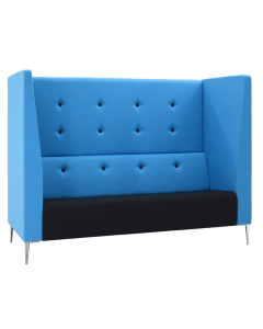 Verco Pod/Booth - Jensen-Up Three Seater Sofa with High Acoustic Surround